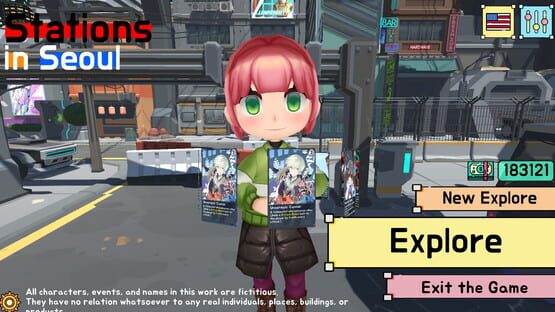 Screenshot Stations in Seoul: Open World Card RPG
