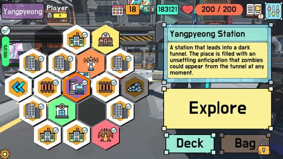 Screenshot Stations in Seoul: Open World Card RPG