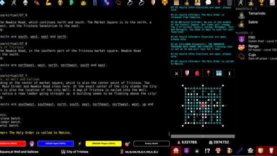 Screenshot StickMUD