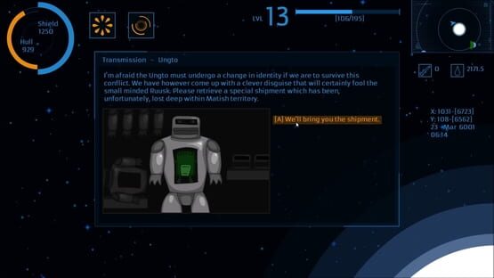 Screenshot SuperCluster: Void