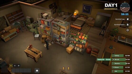 Screenshot Survival Log