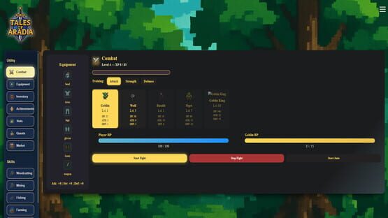 Screenshot Tales of Aradia: Idle RPG