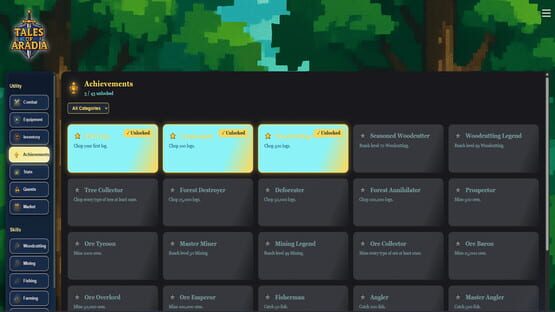Screenshot Tales of Aradia: Idle RPG