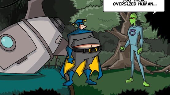 Screenshot The Adventures of Fatman: Intergalactic Indigestion