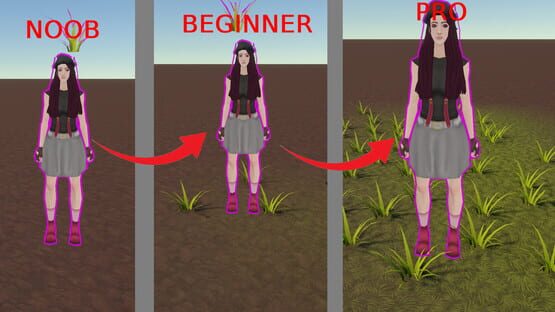 Screenshot Touching Grass Simulator