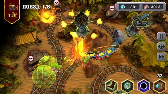 Screenshot Train Defense