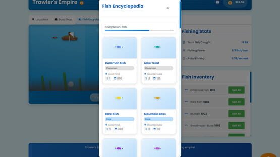 Screenshot Trawler’s Empire