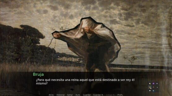 Screenshot Un Presagio de Huesos
