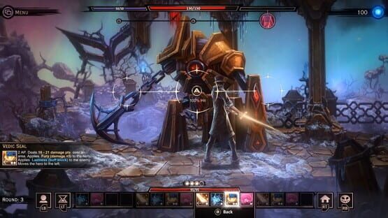 Screenshot VED: Purification