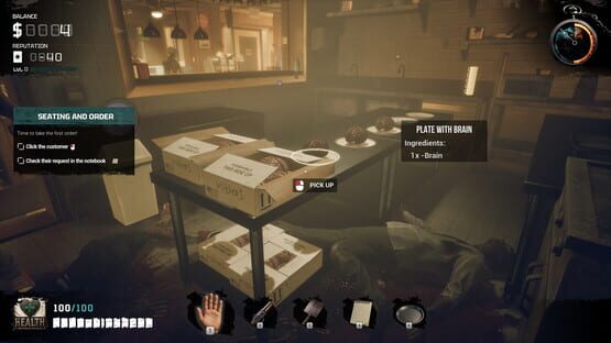 Screenshot Zombie Diner Simulator