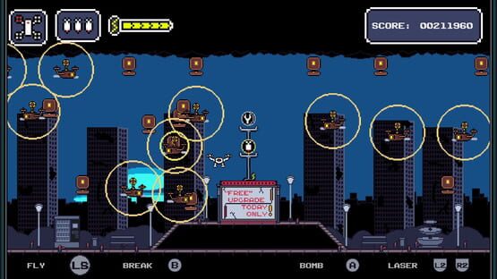 Screenshot Drones Drop Bombs
