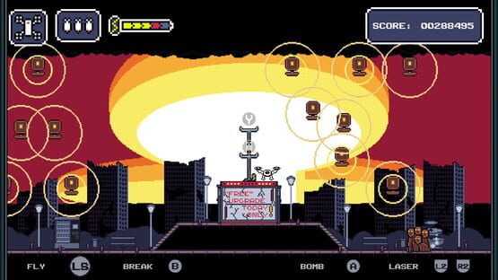 Screenshot Drones Drop Bombs
