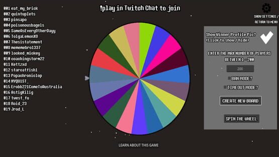 Screenshot Games for Stream!