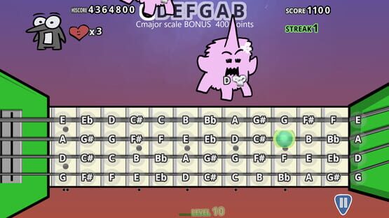 Screenshot Guitar Fretter
