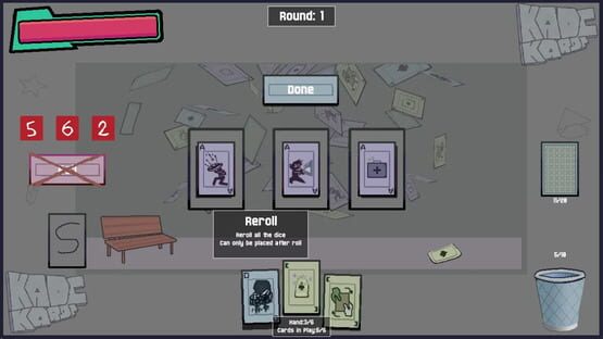 Screenshot Kaos Kards
