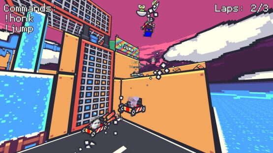 Screenshot Karts With Chat