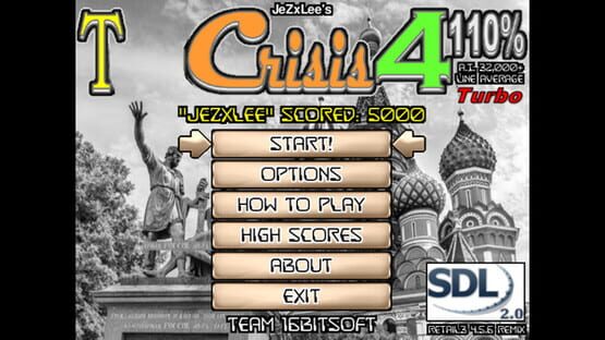 Screenshot T-Crisis 4 110% A.I. Turbo Remix Tetris