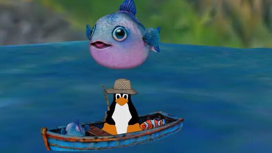 Screenshot Tux Fishing