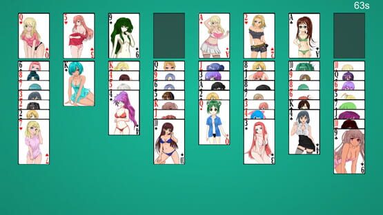 Screenshot Anime Babes: Solitaire