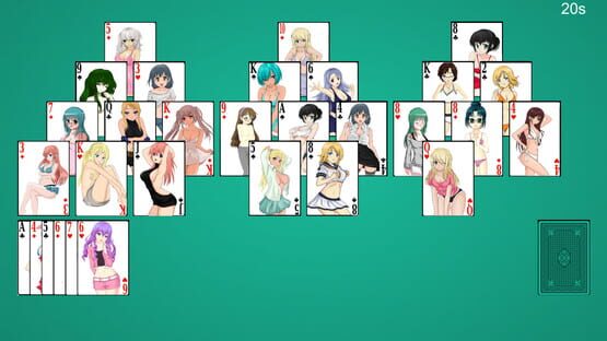 Screenshot Anime Babes: Solitaire