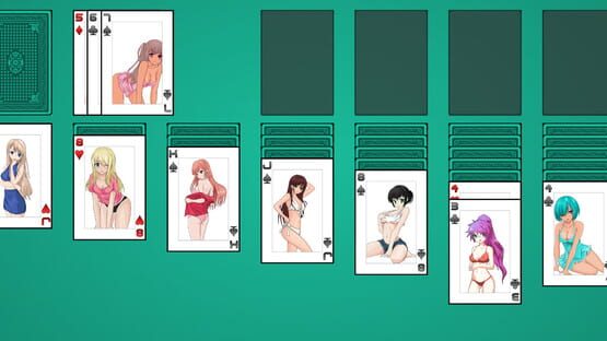Screenshot Anime Babes: Solitaire