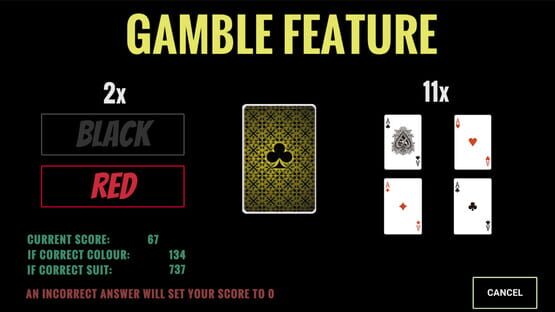 Screenshot BlackJack Math Trainer