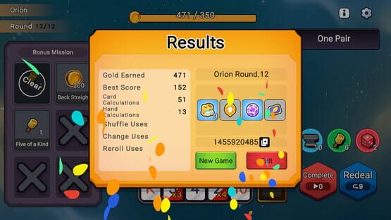 Screenshot Board Poker