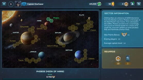 Screenshot Cosmos Invictus