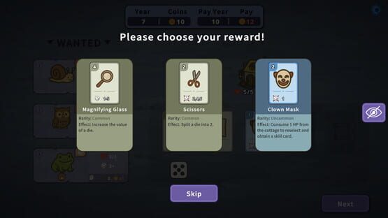 Screenshot Dice to Pay