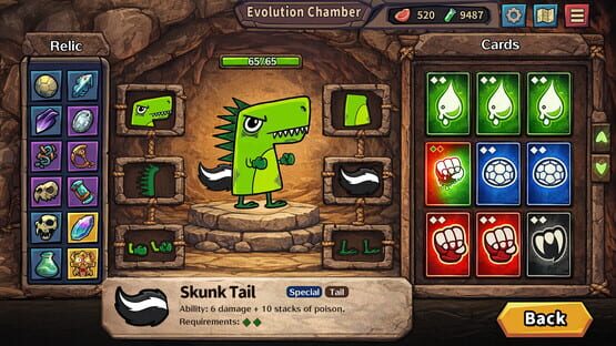Screenshot EVO Card