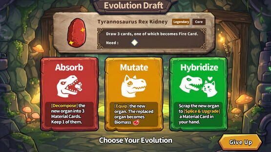 Screenshot EVO Card