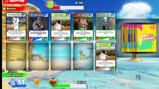 Screenshot Funky Cards Arena