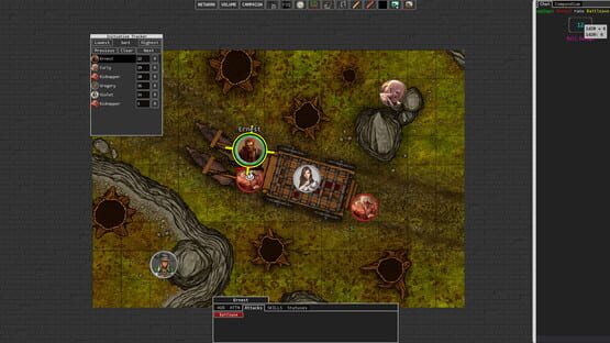 Screenshot Gothic Virtual Tabletop