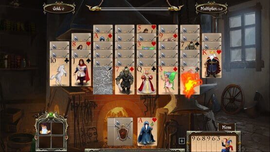 Screenshot Legends of Solitaire: Curse of the Dragons