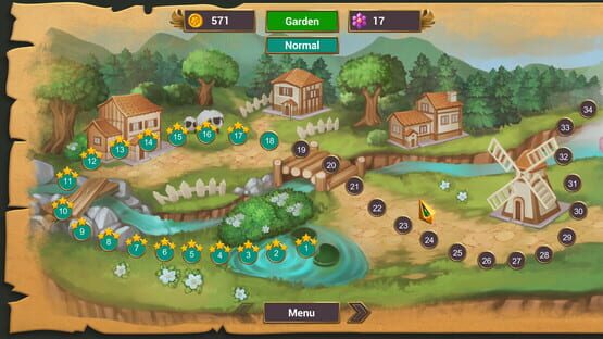 Screenshot Solitaire Quest: Garden Story