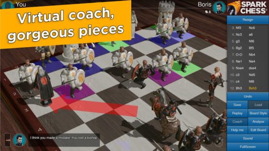 Screenshot SparkChess
