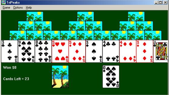 Screenshot TriPeaks