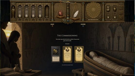 Screenshot True of Voice: A Duat Deckbuilder