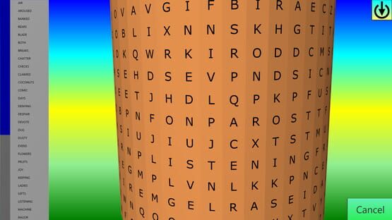 Screenshot Wordsearch Attack