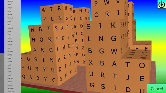 Screenshot Wordsearch Attack