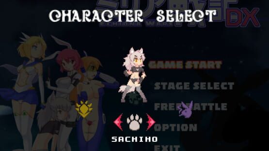 Screenshot Echidna Wars DX