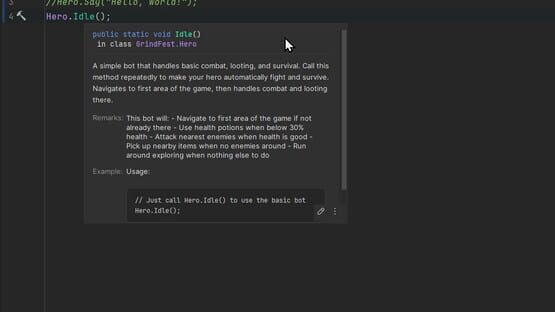 Screenshot GrindFest