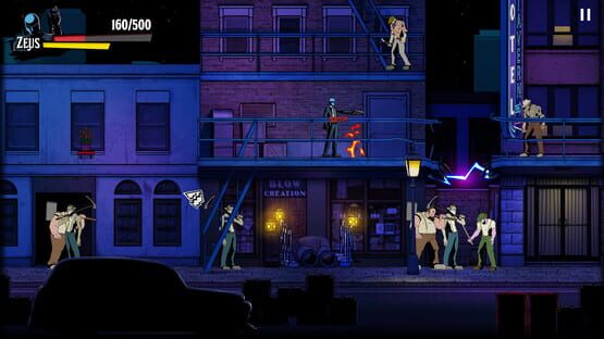 Screenshot 10K & The Kriminal World: Sammy's Attack