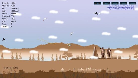 Screenshot 2D Dogfight