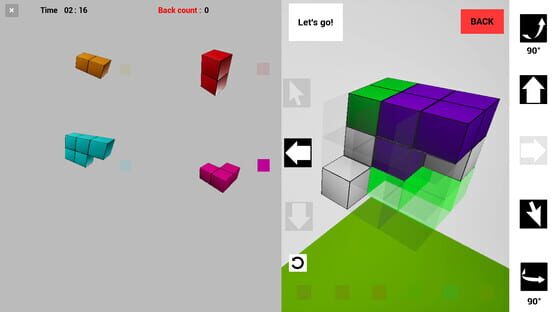 Screenshot 3D Next Puzzle