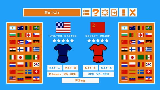Screenshot 80s Volleyball