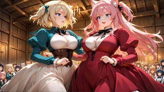 Screenshot A Christmas Carol: But With Anime Girls