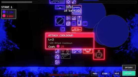 Screenshot A Game About Dodging Balls