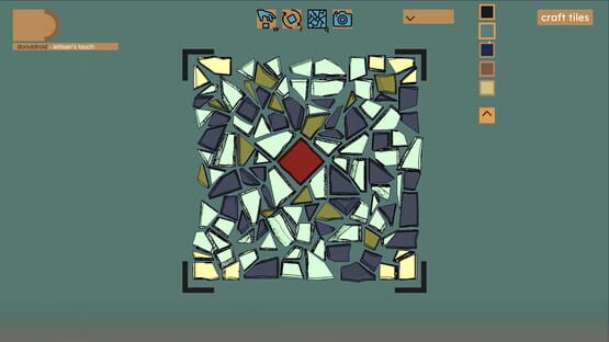 Screenshot A Game About Making Mosaics