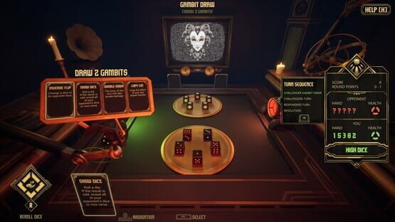 Screenshot A Game of D.I.C.E.
